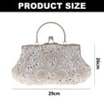 thumbnail image 2 of 1920s Handbag Evening Clutch Bag for Wedding Cocktail Dance Party 20s Beaded Bag, Evening Purse, 2 of 5