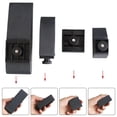 thumbnail image 3 of segolike 4 Pack Sandpaper Sanding Block Hand Sander, Abrasive Sandpaper Blocks Assortment Black, 3 of 6