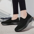 thumbnail image 6 of YOURDIARY Women's Sneakers Lightweight Walking Shoes Breathable Slip-on Flats, 6 of 8