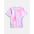 thumbnail image 3 of Athletic Works Girls and Girls Plus Active Tee with Short Sleeves, 2 Pack, Sizes 4-18, 3 of 3