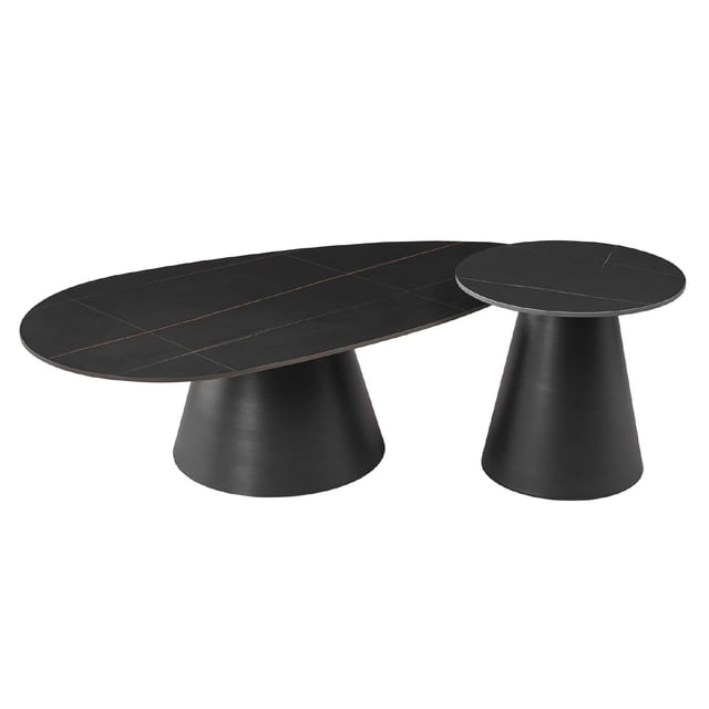 Mesa de Centro Guntia Negro - Kessa Muebles