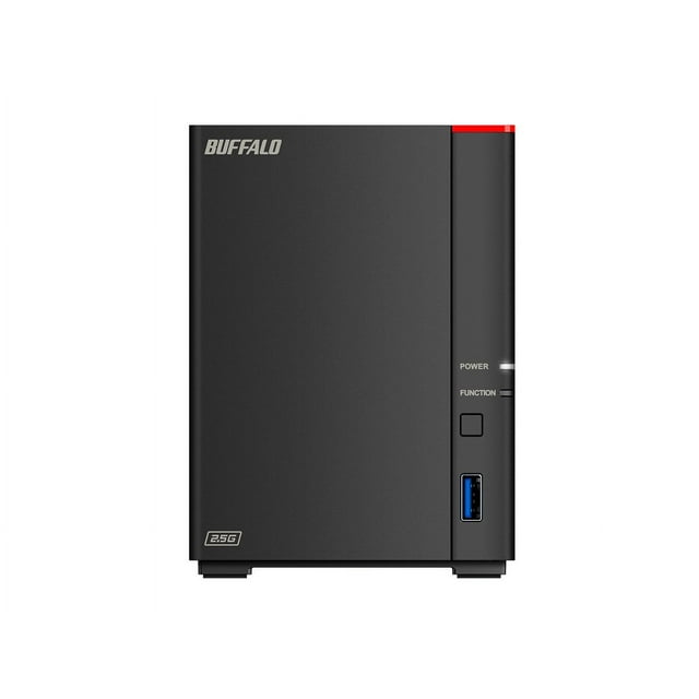 BUFFALO LinkStation 720 16TB 2-Bay Home Office Private Cloud Data Storage with Hard Drives Included/Computer Network Attached Storage/NAS Storage/Network Storage/Media Server/File Server