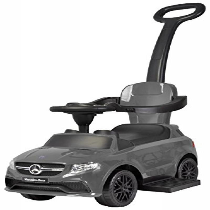 Mercedes 3 in 1 Push car grey