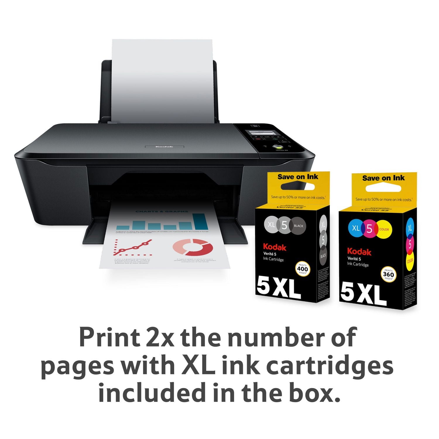 Kodak Cartouche d'encre Verite nᵒ5 XXL - couleur