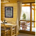 thumbnail image 2 of TrendyDecor4U Cabin Rules By Linda Spivey Ready To Hang Framed Print LS1542-712, 2 of 4