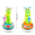 thumbnail image 3 of Baby Musical Toys Clearance Children's Dance, Twisted , Dazzling Lights, Music, Universal Walking Caterpillars, 3 of 9