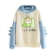 thumbnail image 2 of ICHUANYI Clearance Fashion Women Casual Hoodie Print Long Sleeve Kawaii Dinosaur Sweatshirt Tops(Purple, L) ICHUANYI WER2023081204565, 2 of 4