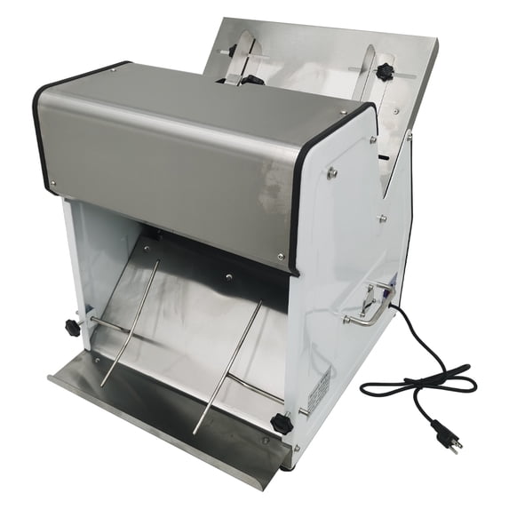Techtongda Bread Slicer Electric Commercial Bread Loaf Toast Sandwich Slicer Cutter Toast Slice Cutter
