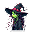 thumbnail image 4 of cartoon Witch Theme Stickers, Waterproof Witch Theme Sticker for Water Bottle Laptop Phone Cases Planner Skateboard Luggage Helmet Party Favor Decor, Ideal for Adults Teens Teacher Rewards, 4 of 9