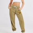 thumbnail image 5 of Funicet Women Fallow Fashion Printed Casual Drawstring Sports Ankle Binding Leg Sweatpants, 5 of 5
