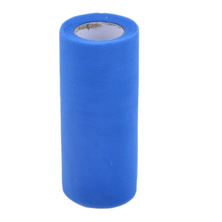 Royal Blue Tulle - DIY Sewing Clothing Chair Decoration Tulle Spool Royal Blue 6 Inch x 25 Yards