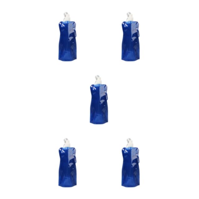 Advancent Botellas de agua para divertirse al aire libre: manténgase fresco en movimiento Fácil de llenar y enrollar Botella de agua plegable Type2 NO2