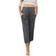 thumbnail image 5 of Pantalones de yoga premamá con cintura elástica - Color liso, bolsillos funcionales, lavables a mano/a máquina, ideales para el día a día/correr, tallas S-XXL, 5 of 8