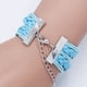 thumbnail image 3 of Disney-pulsera de dibujos animados de Frozen 2, pulsera de princesa Elsa y Anna, figura de acción, juguete encantador, regalo para niña, regalos de navidad, 3 of 3