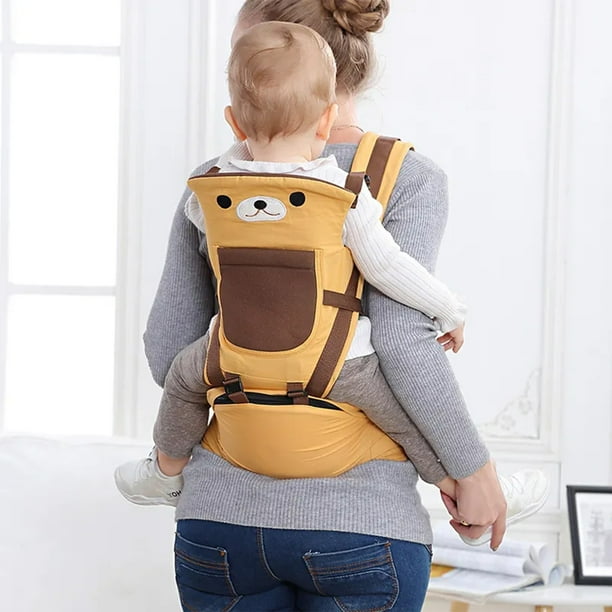 Canguro Cangurera Para Bebe 5 Posiciones Ecobaby Original Osito 100 Algodon Bodega Aurrera en linea