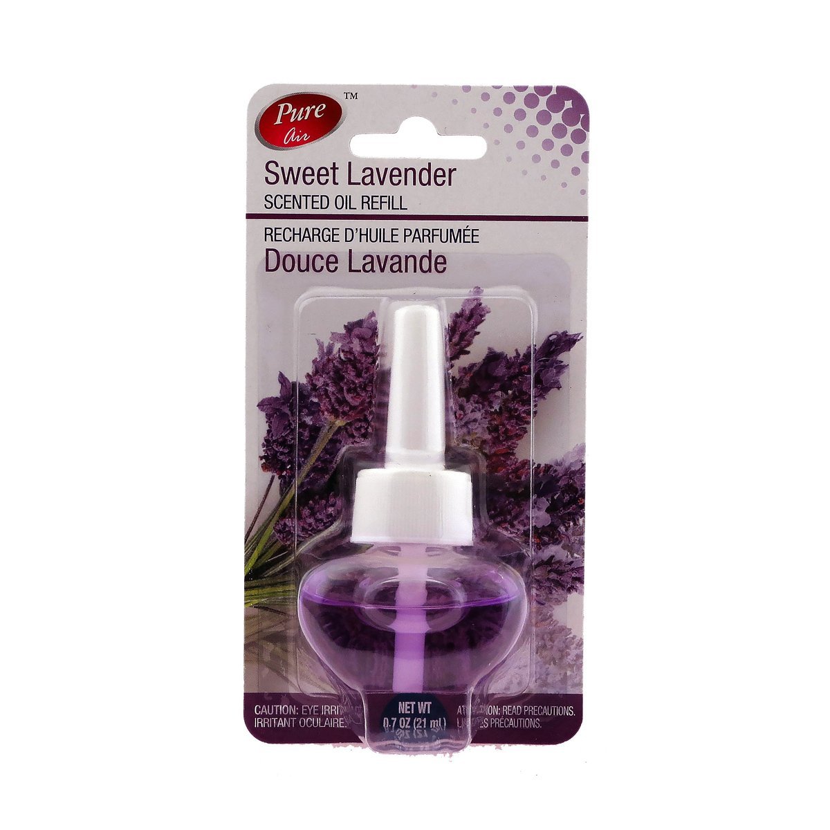 Pure Air Plug In Air Freshener Refill Sweet Lavender 21Ml (Pack Of 3)