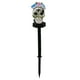 thumbnail image 1 of El Del Cráneo Halloween Enciende La Prenda Impermeable Solar Estaca Calabaza, 1 of 9