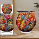 thumbnail image 4 of Florero Artístico Con Gemas Diamante Acrílico Forma Especial Estético Colorido para Del, 4 of 9