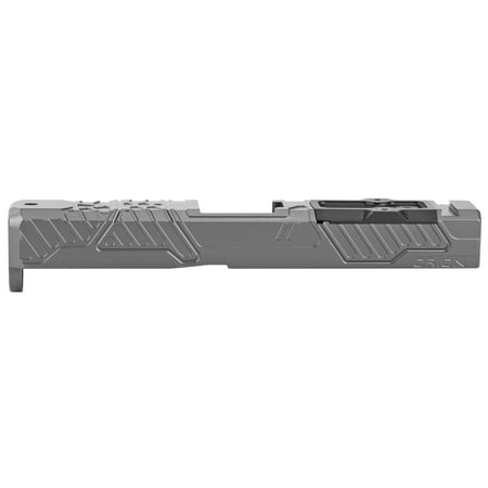 Glock Cover Plate - ZEV Technologies, Orion Stripped Slide w/ RMR Cover Plate, Fits Glock 19 Gen 5, Gray Finish