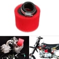 thumbnail image 3 of Scienceny Filtro de aire para scooter, moto de cross, motocicleta, codo, cuello, espuma, limpiador de esponja de aire, 35/38/42/45/48mm Accesorios para motos Rojo 42MM Scienceny CZ13376-05B, 3 of 5