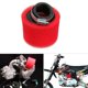thumbnail image 3 of Speravity Filtro de aire para scooter, moto de cross, motocicleta, codo, cuello, espuma, limpiador de esponja de aire, 35/38/42/45/48mm Accesorios para motos Rojo 38MM Speravity CZ13376-03B, 3 of 5