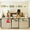 Odoland 122-inch Baby Gate Playard with Swing Door