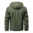 thumbnail image 5 of Aihuaihua Military Jackets for Men Multi-Pocket Hiking Coats with Hood Zip Up Long Sleeve Army Safari Men Bomber Jacket, 5 of 5