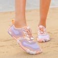 thumbnail image 2 of Rokment Hiking Barefoot Water Shoes for Women Men Beach Swim Pool River Quick Dry Athletic Wide Toe Outdoor Sport Kayaking Boating Rock Climbing Yoga Lake Diving Pink Size 9, 2 of 6