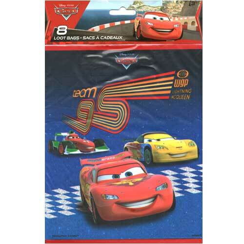 Disney Pixar Cars 2 Sacs de Butin [8 par Pack]