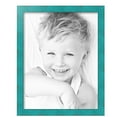 thumbnail image 2 of ArtToFrames 17" x 22" Turquoise Picture Frame, 17x22 inch Blue Wood Poster Frame (WOM-4588), 2 Pack, 2 of 7