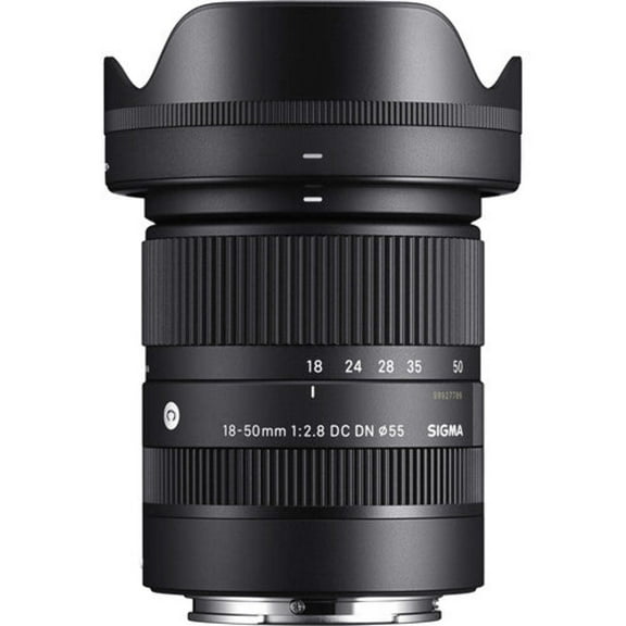 Sigma 18-50mm f/2.8 DC DN Contemporary Lens works with Sony E