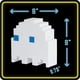 thumbnail image 2 of Lámpara fantasma de Pac-Man, lámpara colorida que cambia de color y de mesa con música inteligente., 2 of 5