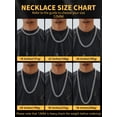 thumbnail image 4 of U7 Chunky Miami Cuban Link Chain for Men Women 12MM Wide 22 Inch Stainless Steel Franco Curb Necklace Punk Rapper Birthday Father's Day Jewelry Gift for Him Son Husband, 4 of 9