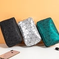 thumbnail image 5 of Bolsa de maquillaje grande con cremallera, organizador de cosméticos de viaje para mujeres y niñas, 5 of 5