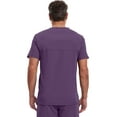 thumbnail image 6 of Infinity Cherokee V- Neck Men's Scrub Top with Rib Knit Back Panels with 3 Pockets and 360 Stretch - CK900A, 6 of 9
