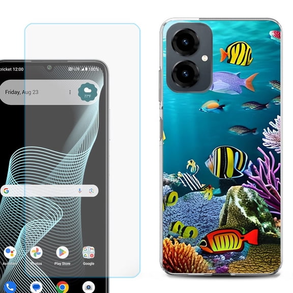 Shockproof Phone Case for ATT Propel 3 5G, by OneToughShield - Design 248