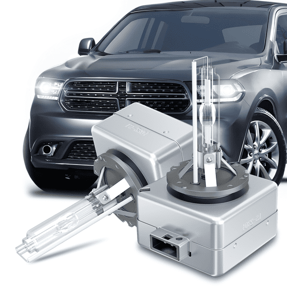 For Dodge Durango 2014 2015 2016-2020 Xenon HID Headlight Bulbs D3S High/Low Beam 6000K White 2x