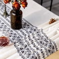 thumbnail image 3 of Geometric Table Cloth Modern and Minimalist Tablecloth Linen Farmhouse Decoration 60x120 Rectangle Printed Boho Pattern Non-Fade Washable Oblong Table Cover for Kitchen Dining Tabletop, 3 of 5