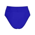 thumbnail image 5 of Women's High Waist Retro Swim Bottoms Full Coverage Bikini Tankini Briefs with Stretch Control, 5 of 5