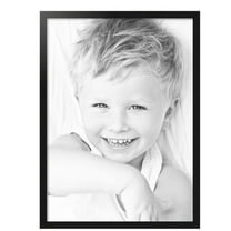 ArtToFrames 26" x 36" Black Steel Picture Frame, 26x36 inch Black MDF Poster Frame (WOM-4639), Pack