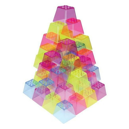 UPC: 0066960603101 | Crystal Color Stacking Blocks Set of 50