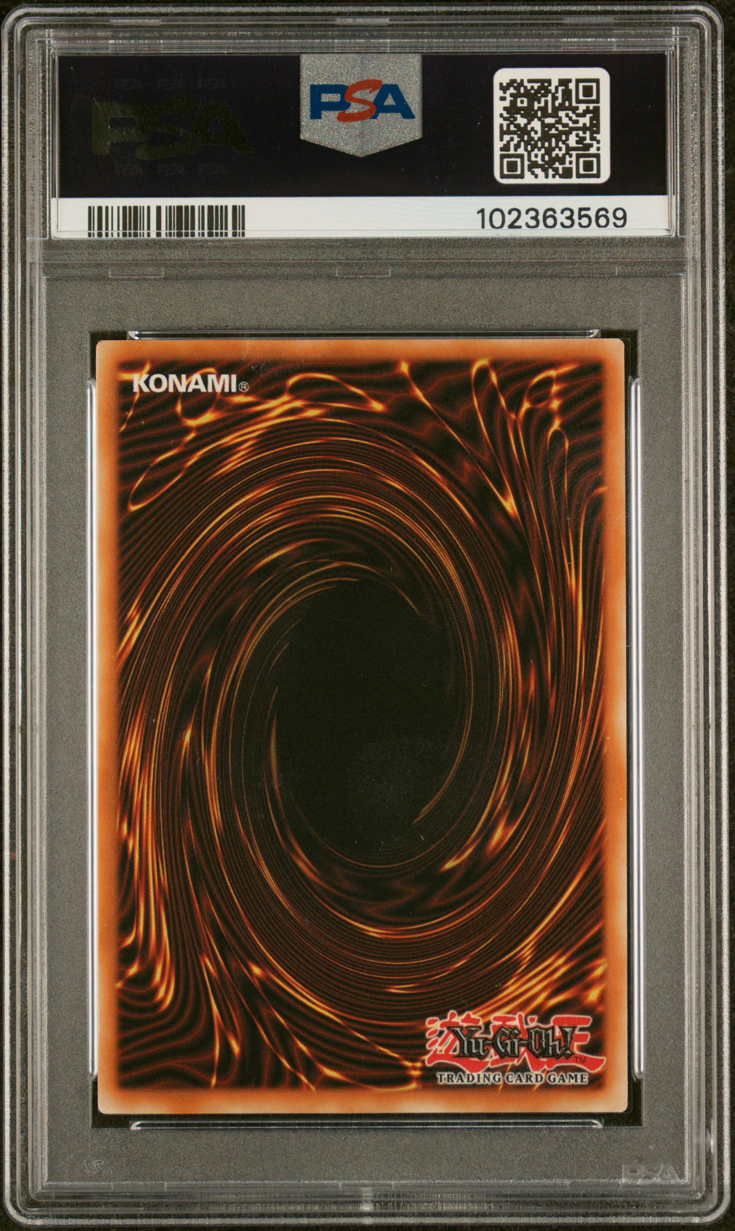 Yu Gi Oh! TCG, PSA Graded 10 GEM MINT, Psdr Abyss/Atl Drg Ld 1St Edition #EN043, Rota Rage Of The Abyss, Fully Encapsulated Bundle with Compatible Yu Gi Oh! Hard Sealed Case