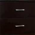 thumbnail image 5 of FOA Barett 2pc Espresso Wood Bedroom Set - King + Nightstand, 5 of 5