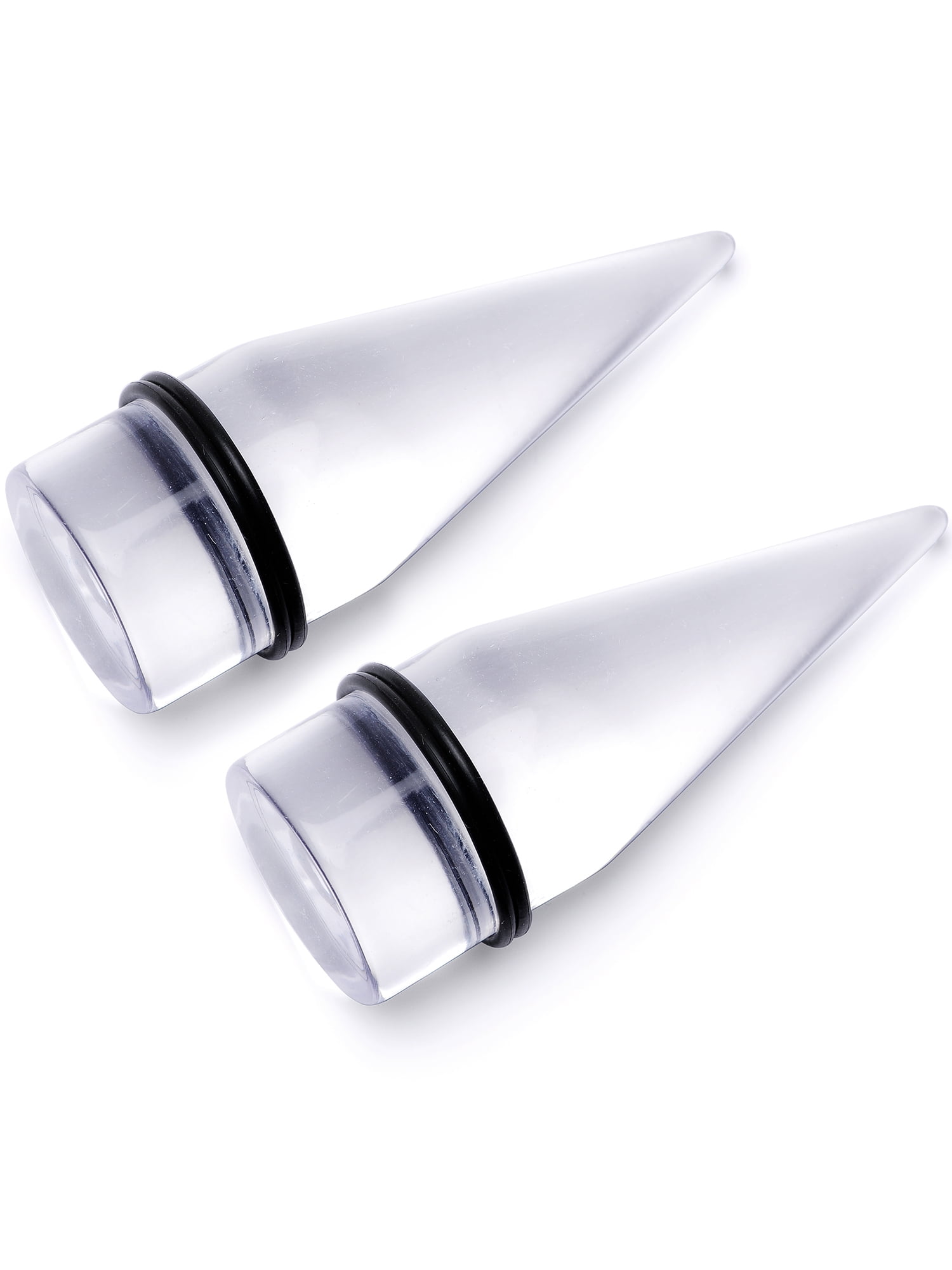 Body Candy Unisex Ear Gauges Stretching Kit Straight Tapers for