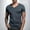 #Dark Gray, variant on DPTALR Men's Solid V-Neck Short Sleeve T-Shirt Summer Casual Fashion Top,Coffee,Big and Tall Man XXXXXL