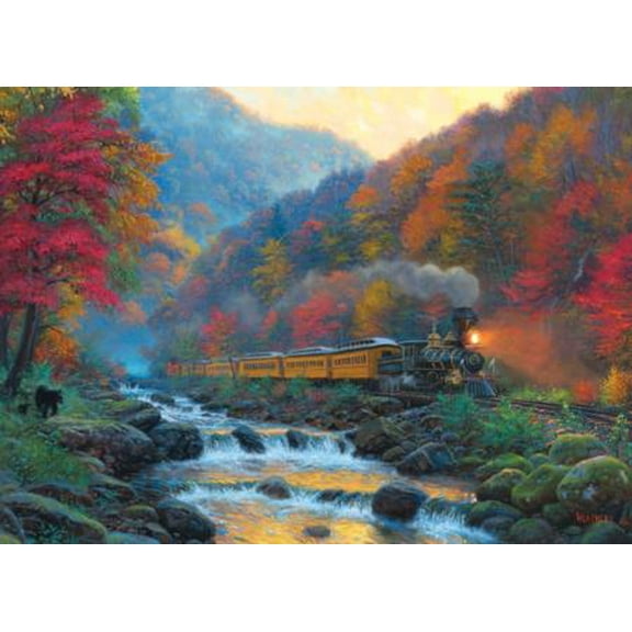 Cobble Hill Puzzle Company Ltd. Puzzle Smoky Train 1000 pc