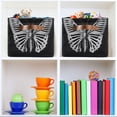 thumbnail image 6 of Ryvnso Butterfly and Skull Storage Basket Large Bin Foldable Boxes Toys Organizer 14.2x10.2x8.3in 2 PCs, 6 of 8