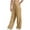 Khaki, variant on aidice Wide Leg Sweatpants Men Drawstring High Elastic Waisted Casual Fall Athletic Workout Running Trousers with Pockets