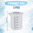 thumbnail image 2 of WWS-2pcs Laundry Detergent Cups, Handy Soap Measuring Cup Silicone Liquid Measuring Cups Practical Liquid Detergent Measuring Cup Convenient Soap Dispenser Cup Measuring Container for Laundry Room, 2 of 4