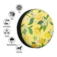 thumbnail image 5 of Easygdp Lemon Wheel Sun Guard, Spare Tire Cover,Universal Trailer Suv Truck Camper Travel,Easy To Install And Remove -14 Inch, 5 of 9